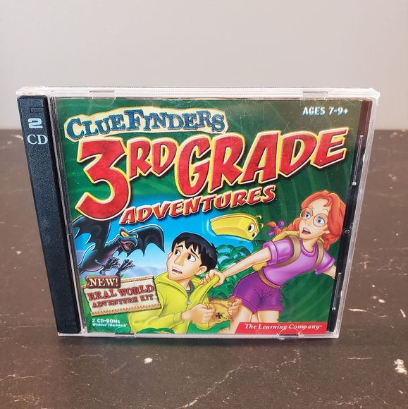 PC Games Cluefinders 3rd & 5th Grade and Treasure MathStorm Bundle. - Picture 5 of 11
